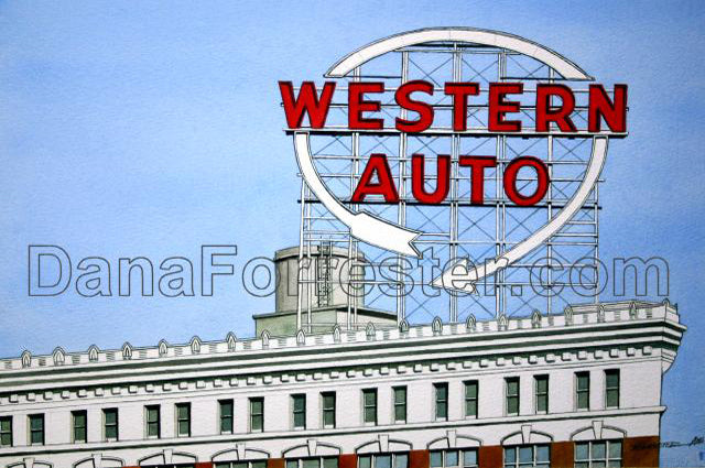 "Western Auto Neon"